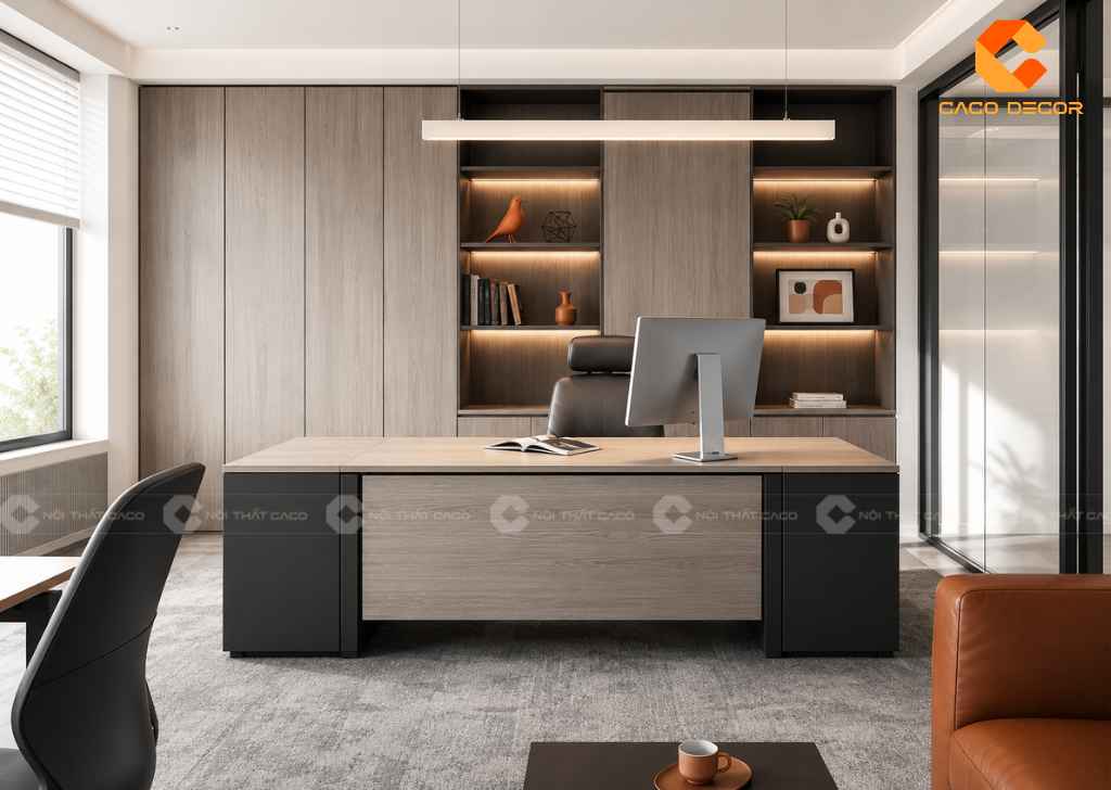20+ Mẫu Thiết Kế Phòng Giám Đốc Đẹp Xu Hướng Mới 2026 13