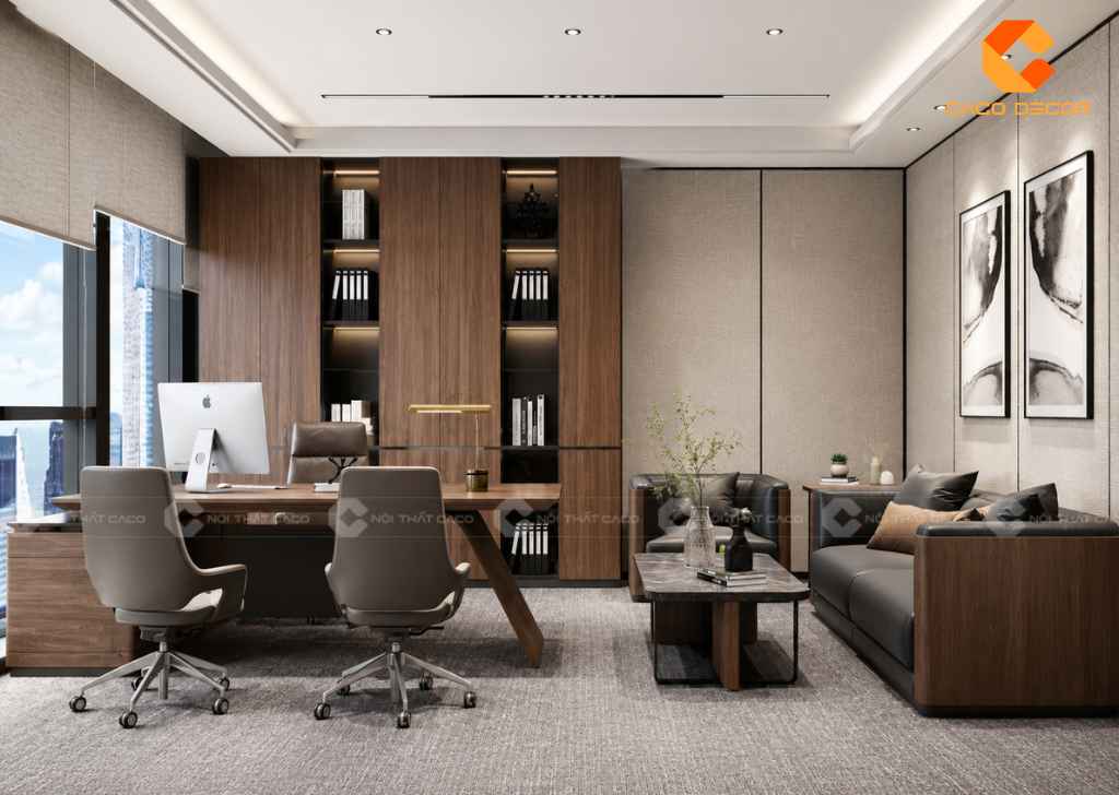 20+ Mẫu Thiết Kế Phòng Giám Đốc Đẹp Xu Hướng Mới 2026 16