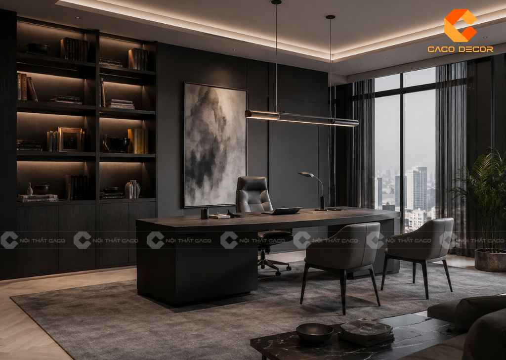 20+ Mẫu Thiết Kế Phòng Giám Đốc Đẹp Xu Hướng Mới 2026 14