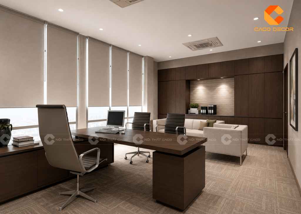 20+ Mẫu Thiết Kế Phòng Giám Đốc Đẹp Xu Hướng Mới 2026 6