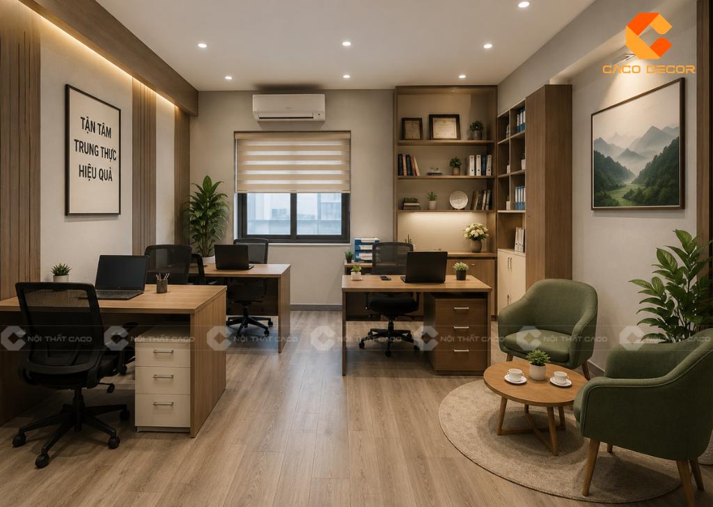 20+ Thiết Kế Văn Phòng 20m2 Đẹp, Hiện Đại Và Tiện Nghi 20