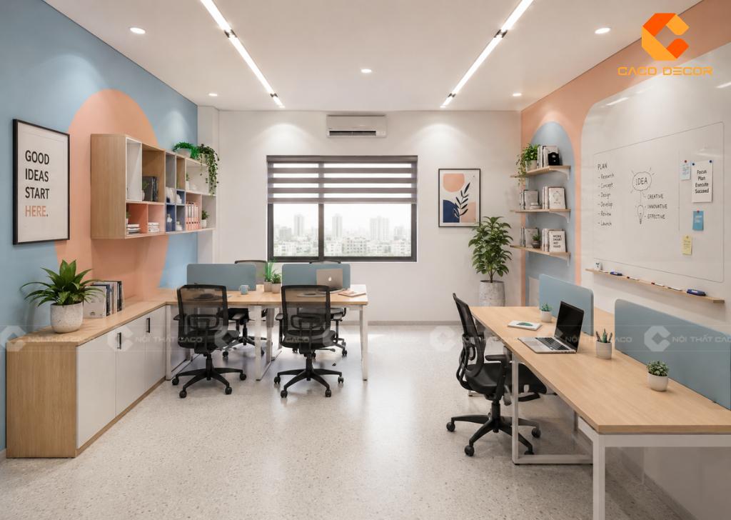 20+ Thiết Kế Văn Phòng 20m2 Đẹp, Hiện Đại Và Tiện Nghi 14