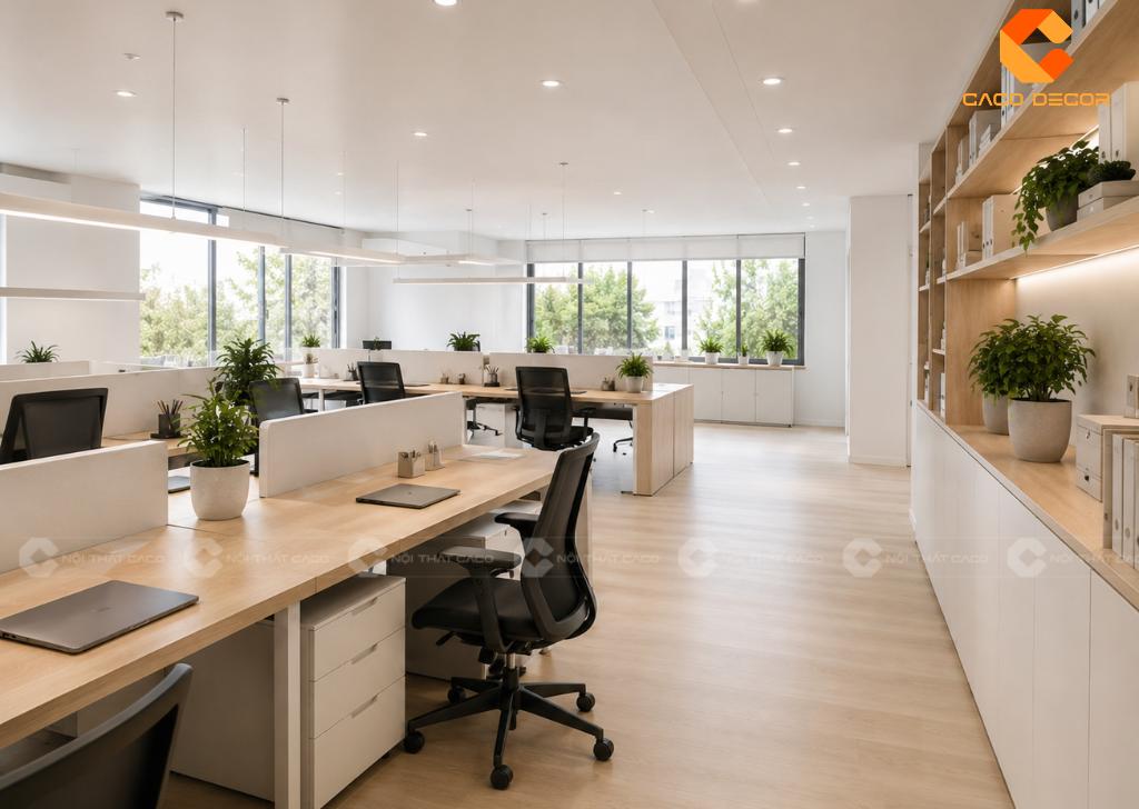 20+ Thiết Kế Văn Phòng 20m2 Đẹp, Hiện Đại Và Tiện Nghi 11