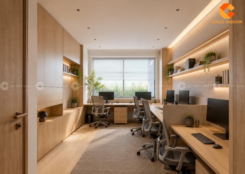 29+ Mẫu Thiết Kế Văn Phòng 30m2 Đẹp, Tiện Nghi 2026 23