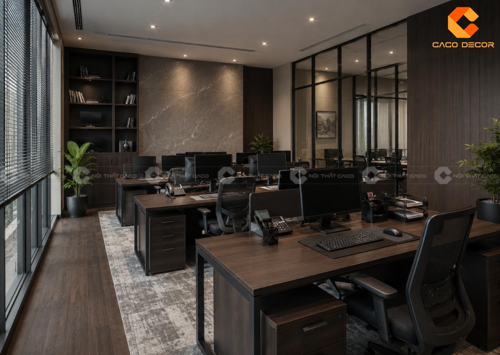 29+ Mẫu Thiết Kế Văn Phòng 30m2 Đẹp, Tiện Nghi 2026 17