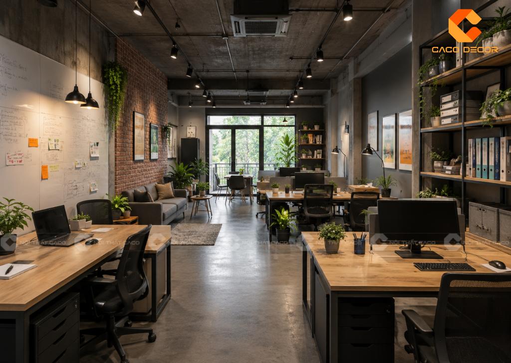 29+ Mẫu Thiết Kế Văn Phòng 30m2 Đẹp, Tiện Nghi 2026 14