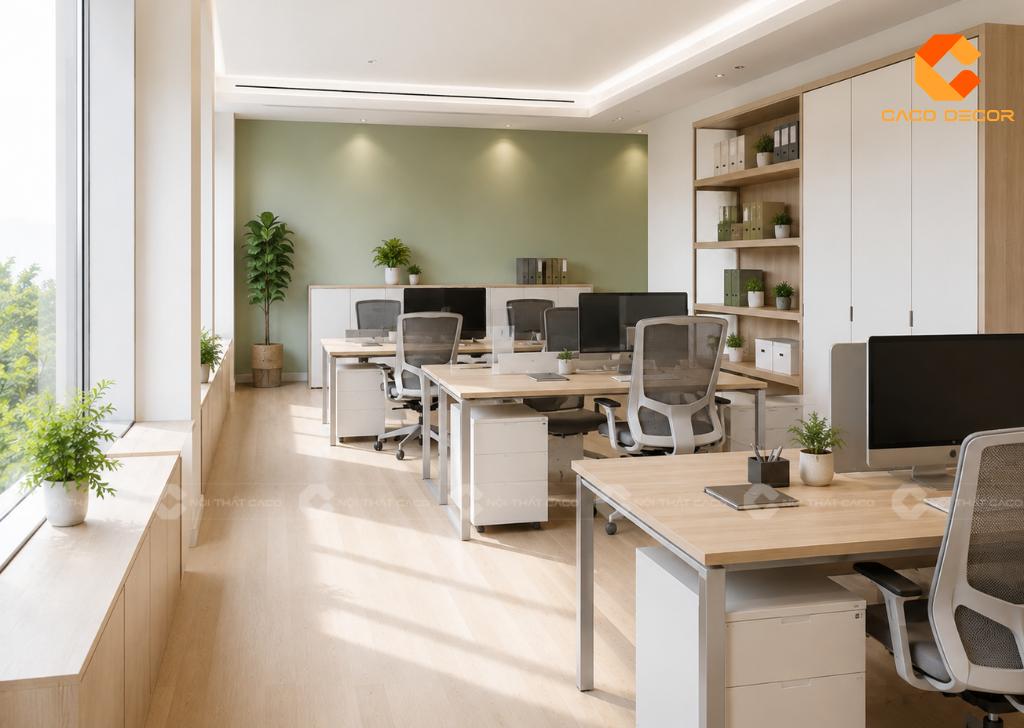 29+ Mẫu Thiết Kế Văn Phòng 30m2 Đẹp, Tiện Nghi 2026 11