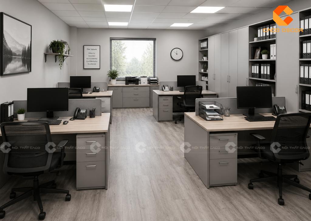 20+ Thiết Kế Văn Phòng 20m2 Đẹp, Hiện Đại Và Tiện Nghi 8