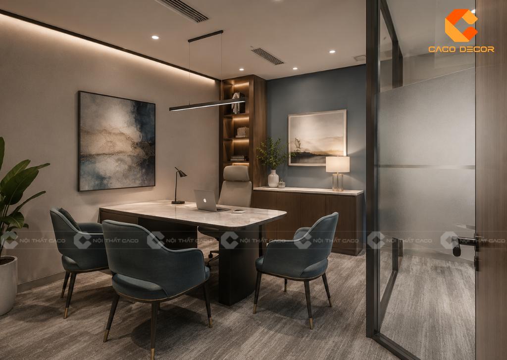 29+ Mẫu Thiết Kế Văn Phòng 30m2 Đẹp, Tiện Nghi 2026 5