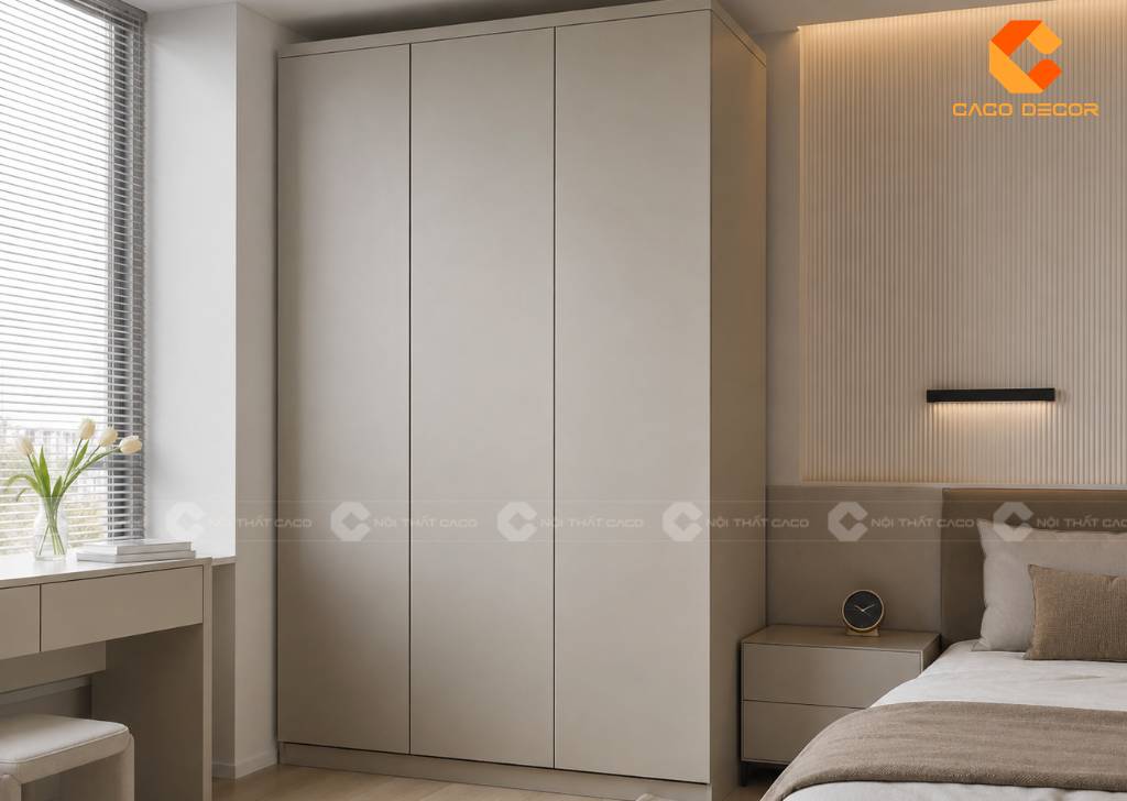 19 Mẫu Tủ Quần Áo 1m2 Đẹp Cho Phòng Ngủ Diện Tích Nhỏ 7