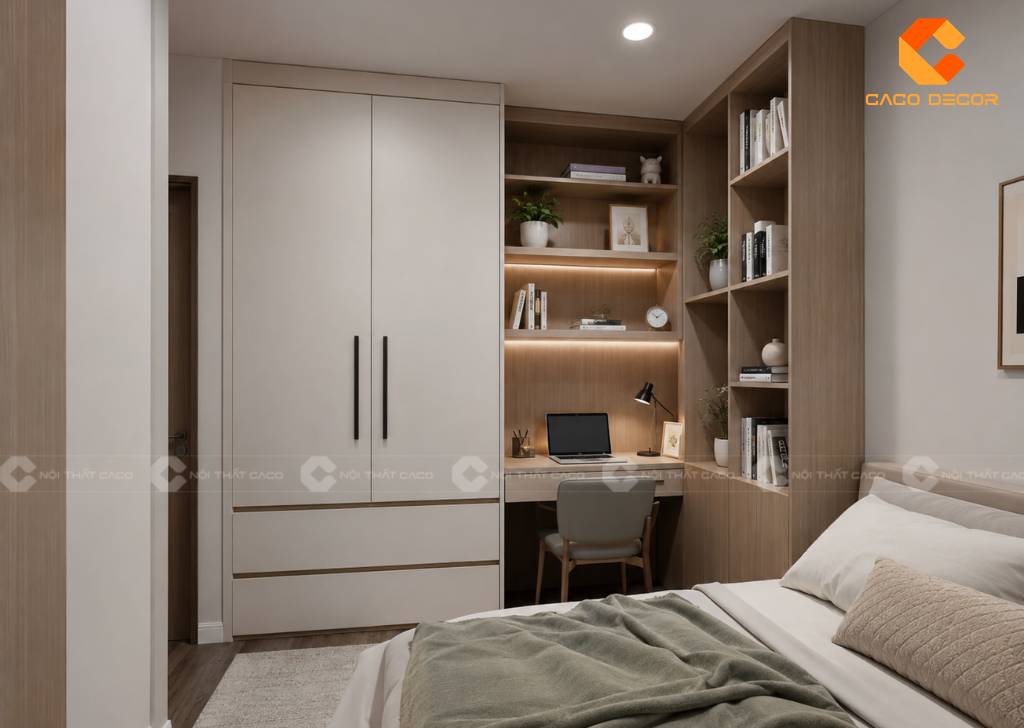 19 Mẫu Tủ Quần Áo 1m2 Đẹp Cho Phòng Ngủ Diện Tích Nhỏ 10