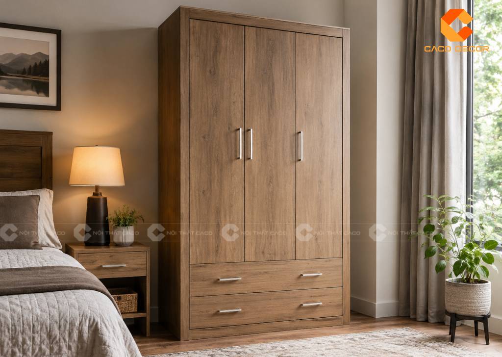 19 Mẫu Tủ Quần Áo 1m2 Đẹp Cho Phòng Ngủ Diện Tích Nhỏ 19