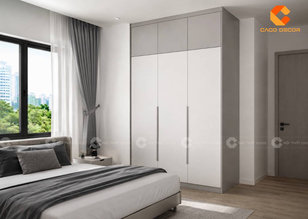 19 Mẫu Tủ Quần Áo 1m2 Đẹp Cho Phòng Ngủ Diện Tích Nhỏ 23