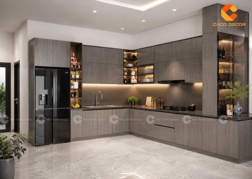 Giá Tủ Bếp Gỗ An Cường Cập Nhật Mới Nhất 2026 21