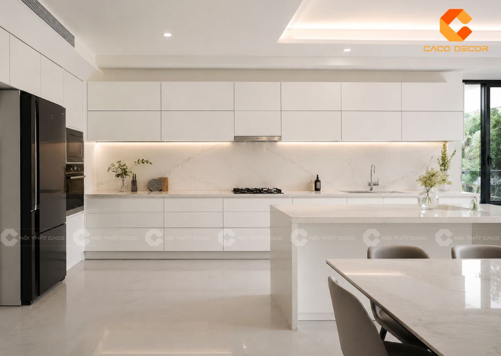 Tủ Bếp Màu Gì Đẹp? Gợi Ý 6 Màu Sắc Bếp Đẹp Hiện Đại 2026 24