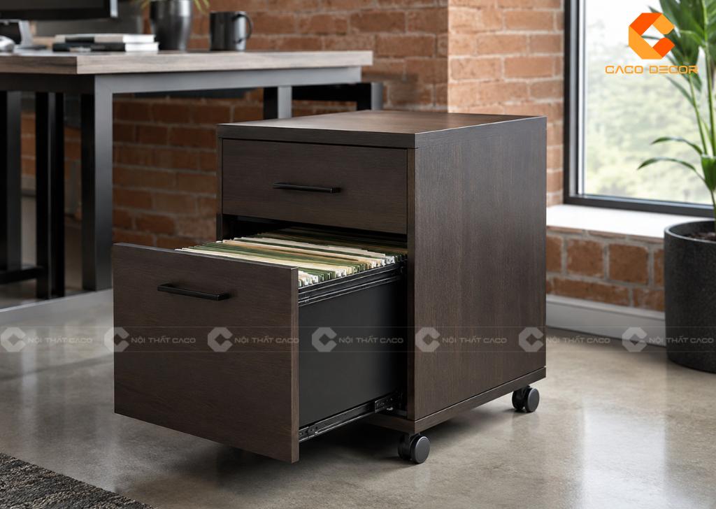 30+ Mẫu Tủ Hồ Sơ Di Động Nhỏ Gọn Để Dưới Bàn Tiện Lợi 7