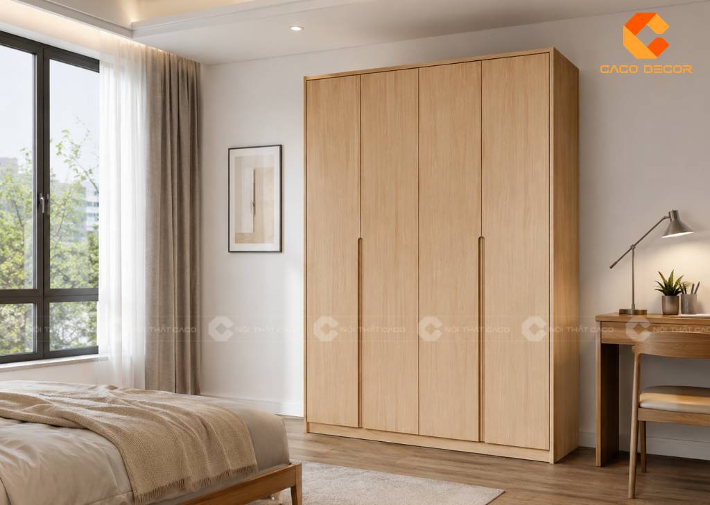 19 Mẫu Tủ Quần Áo 1m2 Đẹp Cho Phòng Ngủ Diện Tích Nhỏ 11