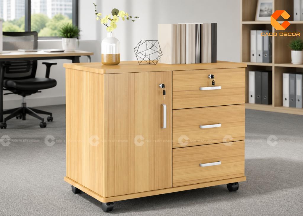 30+ Mẫu Tủ Hồ Sơ Di Động Nhỏ Gọn Để Dưới Bàn Tiện Lợi 22