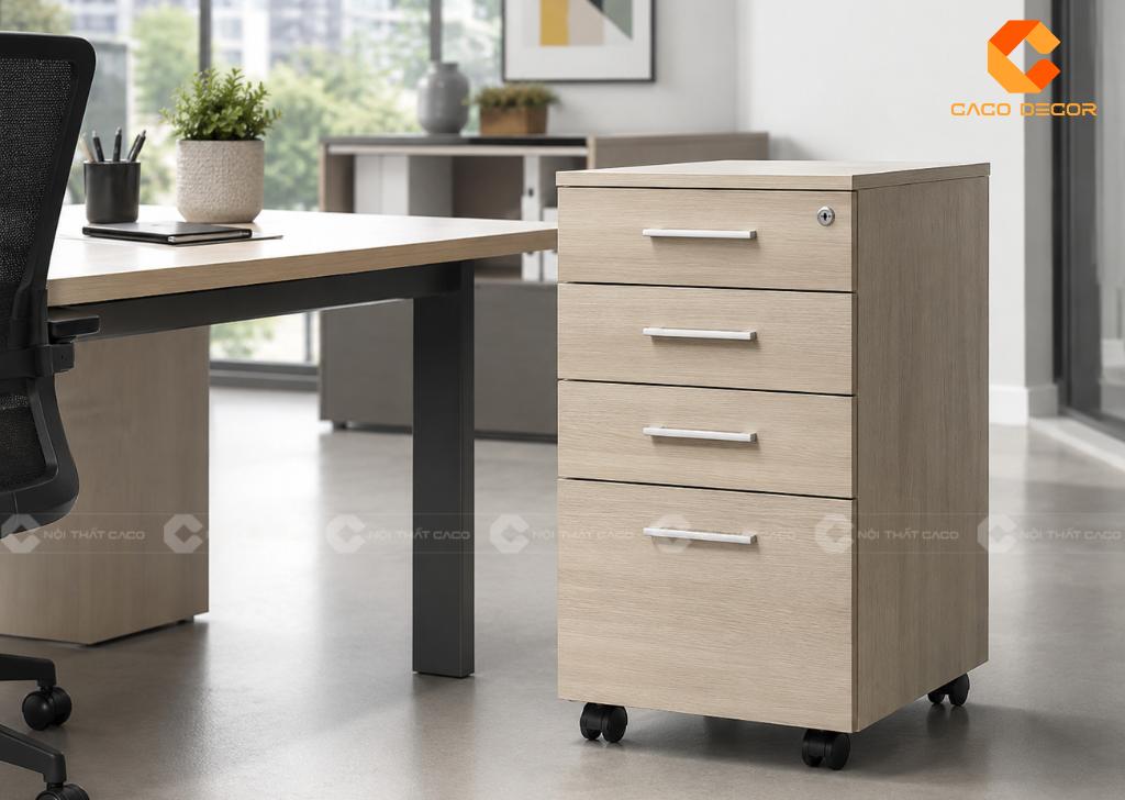 30+ Mẫu Tủ Hồ Sơ Di Động Nhỏ Gọn Để Dưới Bàn Tiện Lợi 23
