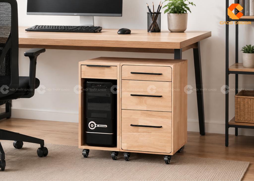 30+ Mẫu Tủ Hồ Sơ Di Động Nhỏ Gọn Để Dưới Bàn Tiện Lợi 9