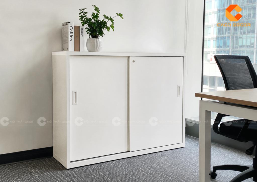 25 Mẫu Tủ Hồ Sơ Cửa Lùa Đẹp, Tiết Kiệm Diện Tích Văn Phòng 18
