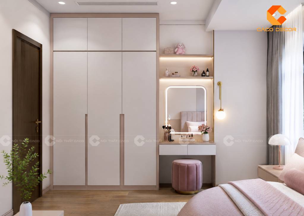 19 Mẫu Tủ Quần Áo 1m2 Đẹp Cho Phòng Ngủ Diện Tích Nhỏ 5