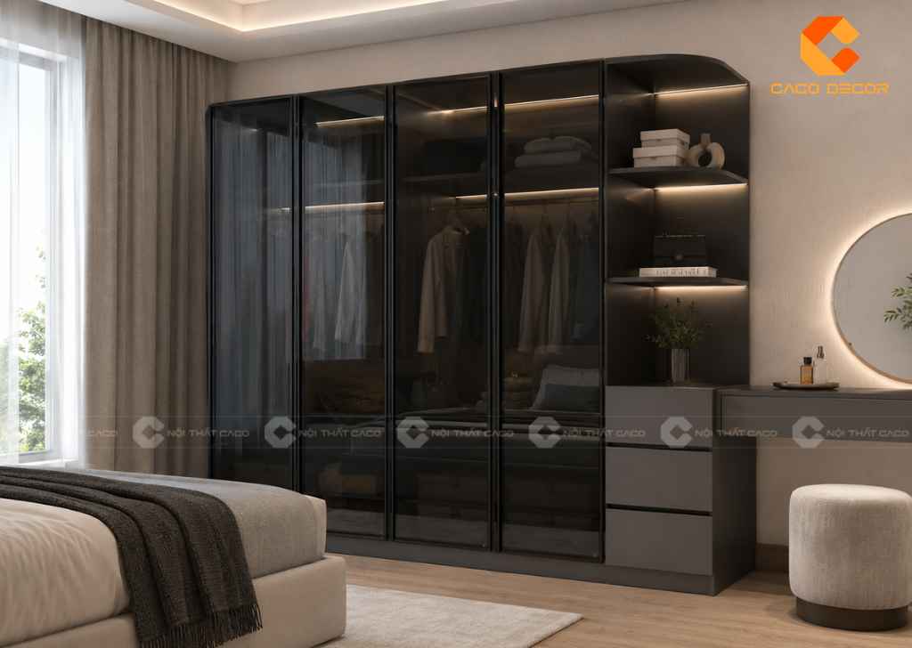 19 Mẫu Tủ Quần Áo 1m2 Đẹp Cho Phòng Ngủ Diện Tích Nhỏ 2