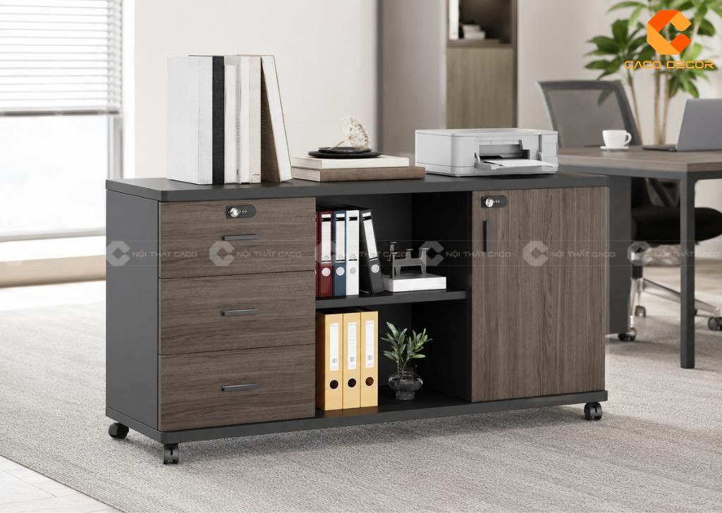 30+ Mẫu Tủ Hồ Sơ Di Động Nhỏ Gọn Để Dưới Bàn Tiện Lợi 15