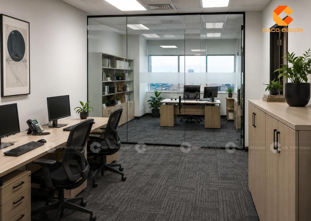 20+ Thiết Kế Văn Phòng 20m2 Đẹp, Hiện Đại Và Tiện Nghi 12
