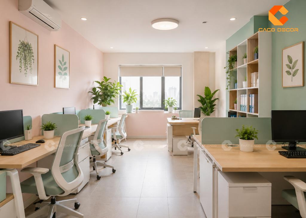 29+ Mẫu Thiết Kế Văn Phòng 30m2 Đẹp, Tiện Nghi 2026 6