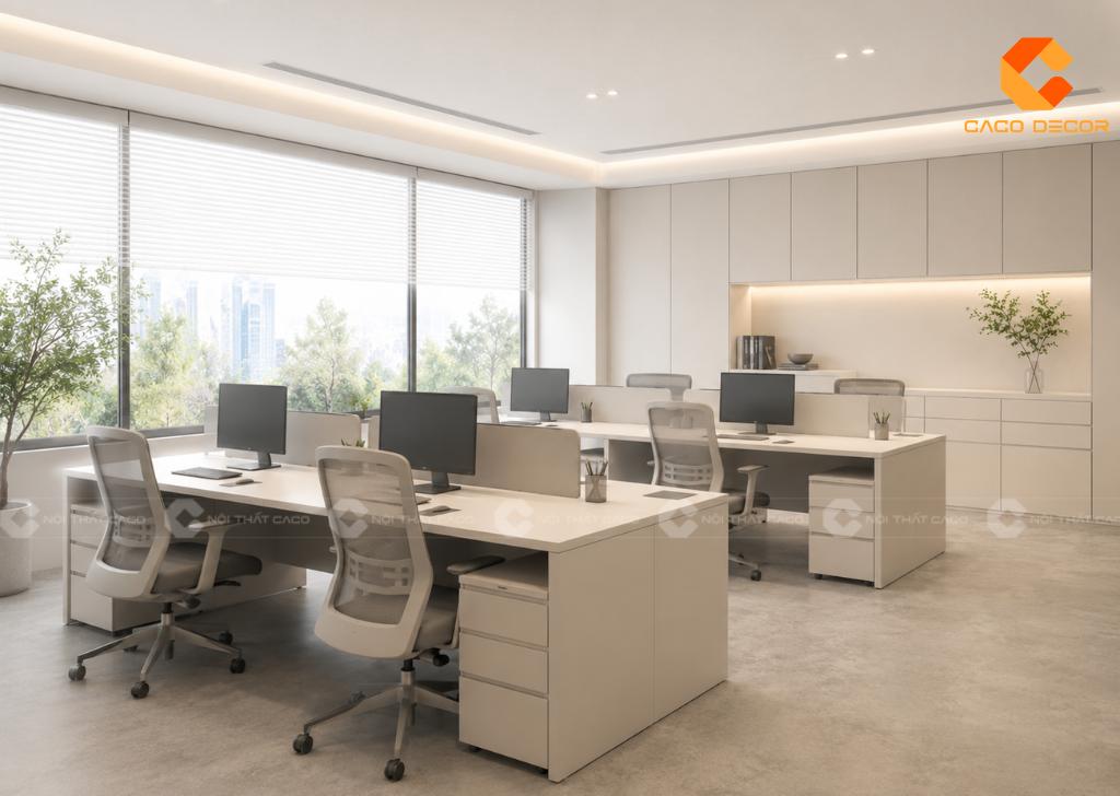 29+ Mẫu Thiết Kế Văn Phòng 30m2 Đẹp, Tiện Nghi 2026 15