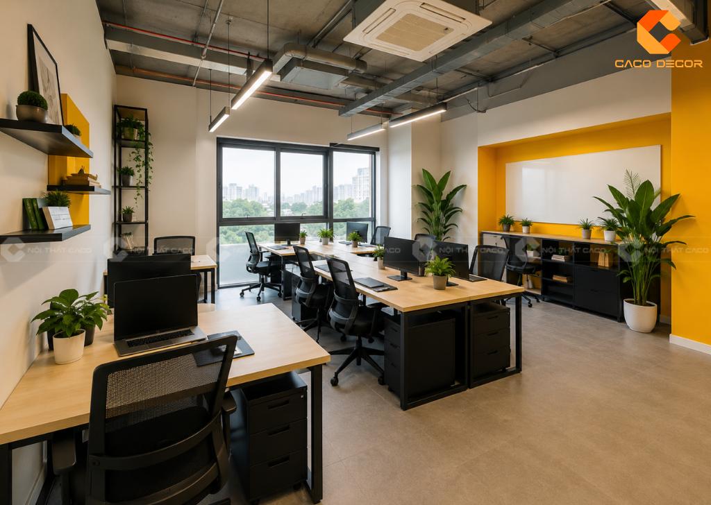 29+ Mẫu Thiết Kế Văn Phòng 30m2 Đẹp, Tiện Nghi 2026 18