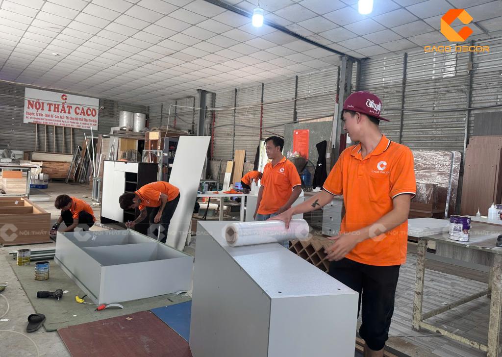 CaCo có xưởng sản xuất trực tiếp chủ động sản xuất