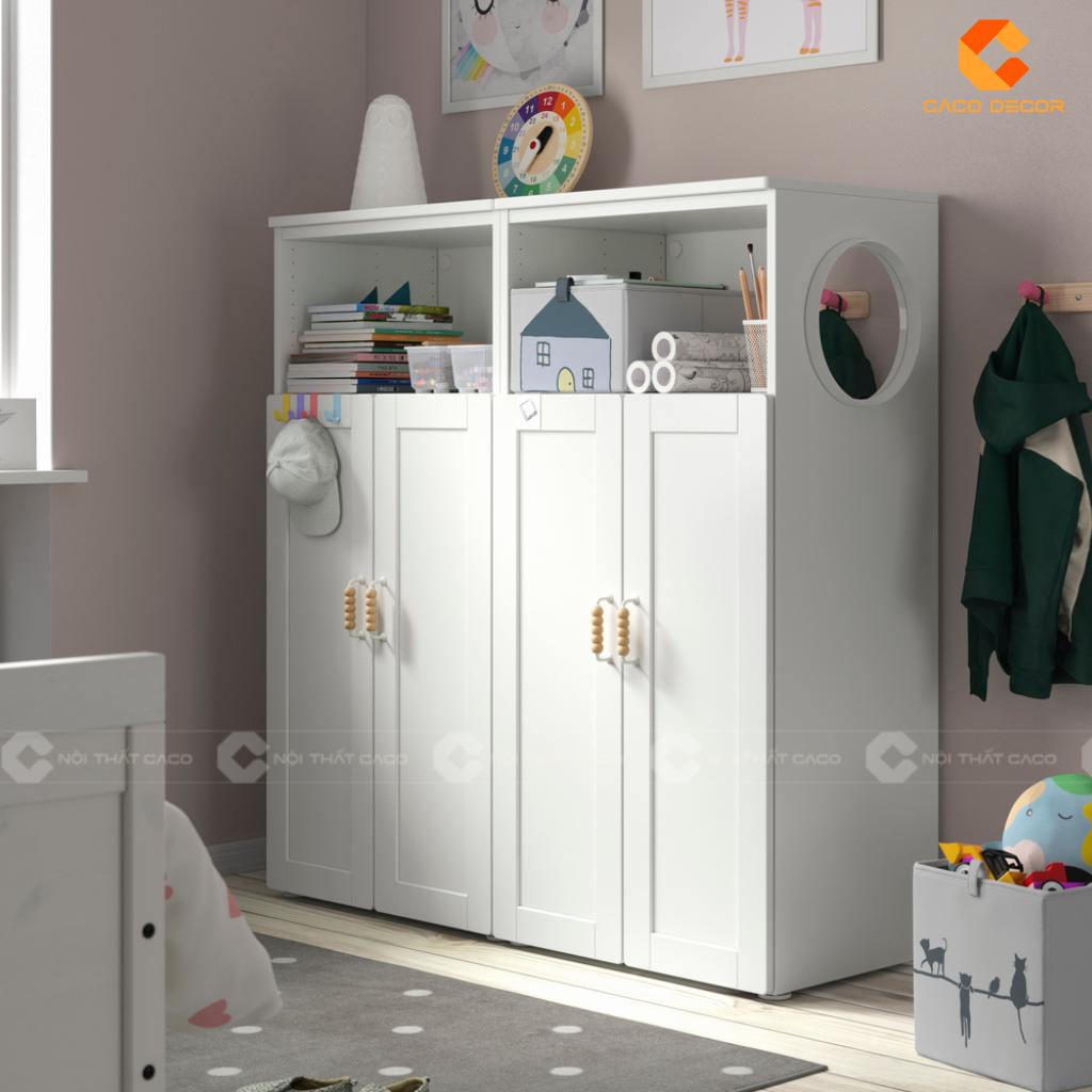 4 Mẹo Bố Trí Tủ Quần Áo Trẻ Em Hiện Đại Cho Phòng Ngủ Nhỏ 4
