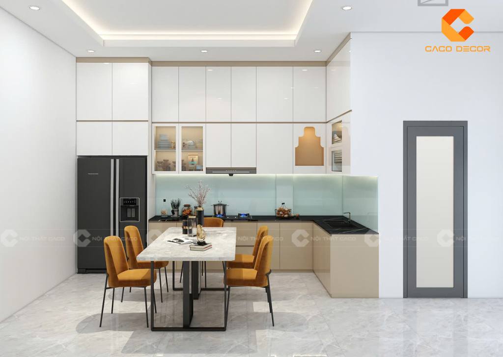 Tủ Bếp Acrylic Là Gì? Những Điều Nên Biết Về Tủ Bếp Acrylic 4