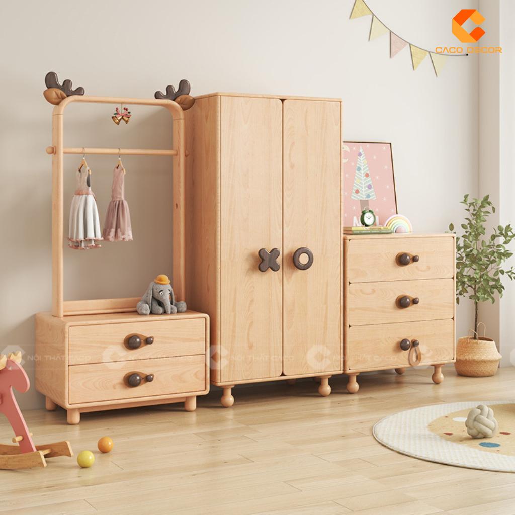 4 Mẹo Bố Trí Tủ Quần Áo Trẻ Em Hiện Đại Cho Phòng Ngủ Nhỏ 6