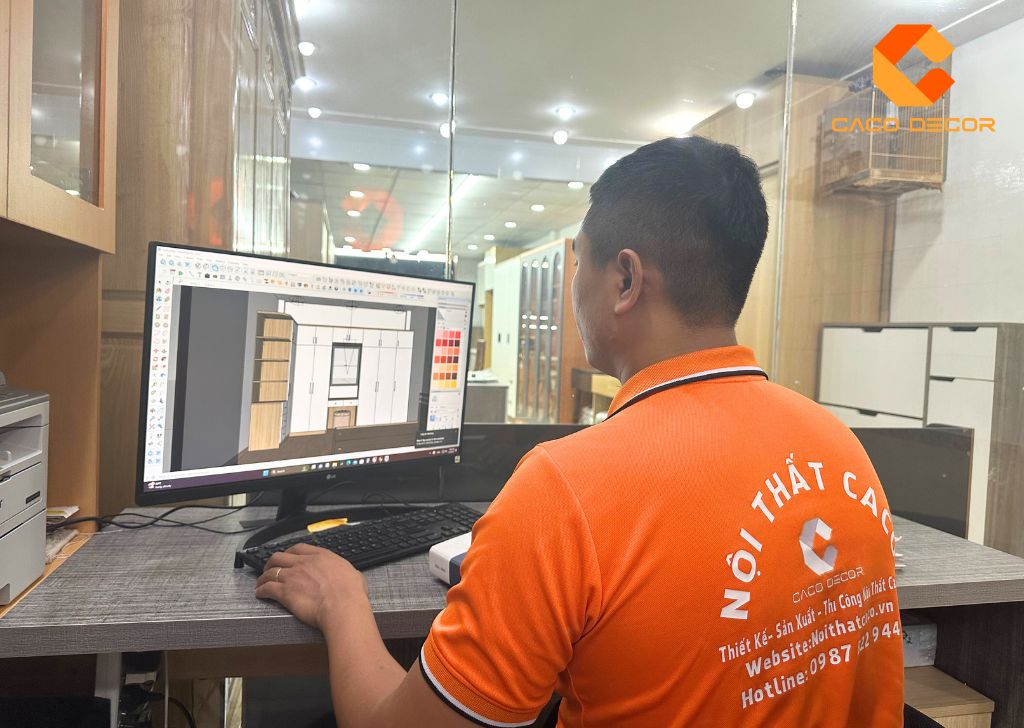 CaCo chuyên thiết kế nội thất theo yêu cầu