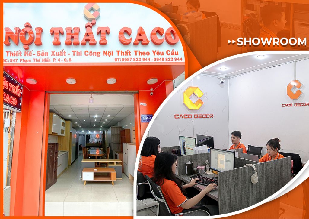 CaCo đơn vị thiết kế thi công nội thất uy tín TP HCM