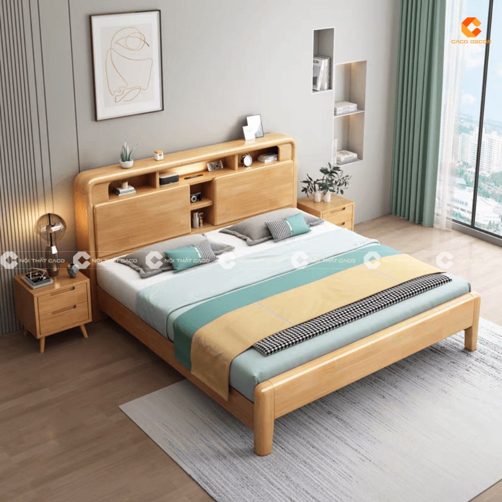 Giường Ngủ Gỗ Tự Nhiên Là Gì? Loại Giường Ngủ Gỗ Phổ Biến 3