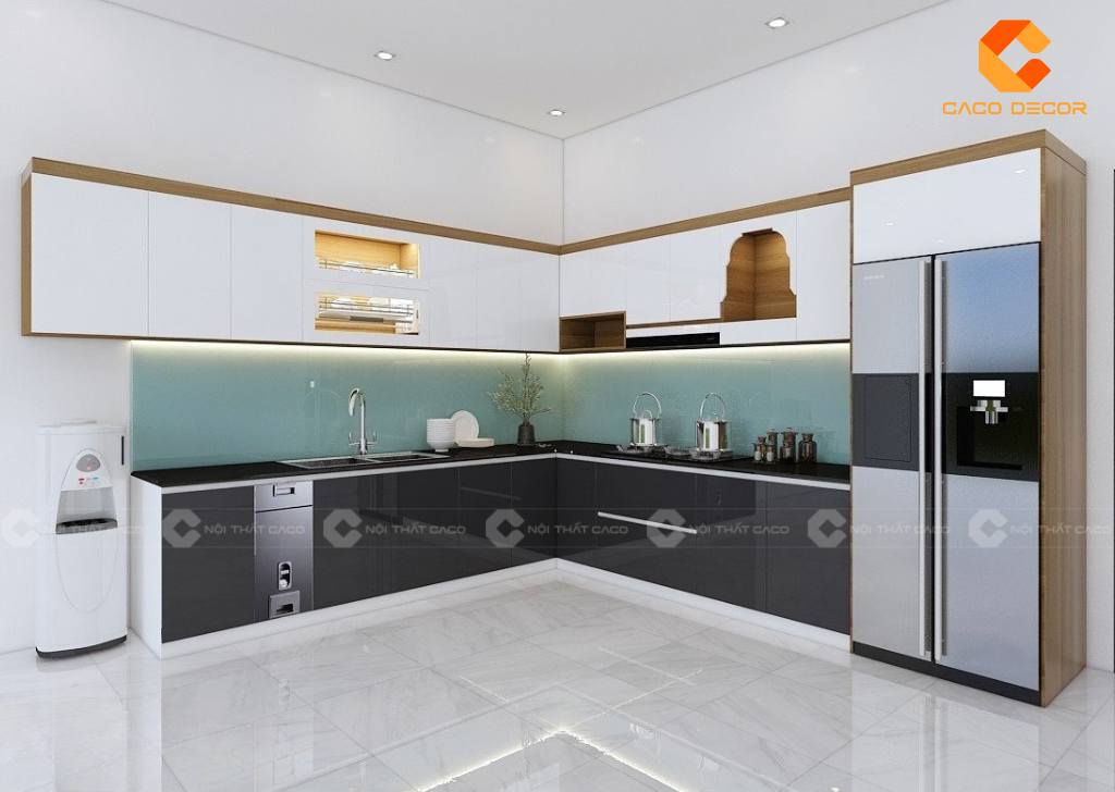 Tủ Bếp Acrylic Là Gì? Những Điều Nên Biết Về Tủ Bếp Acrylic 11