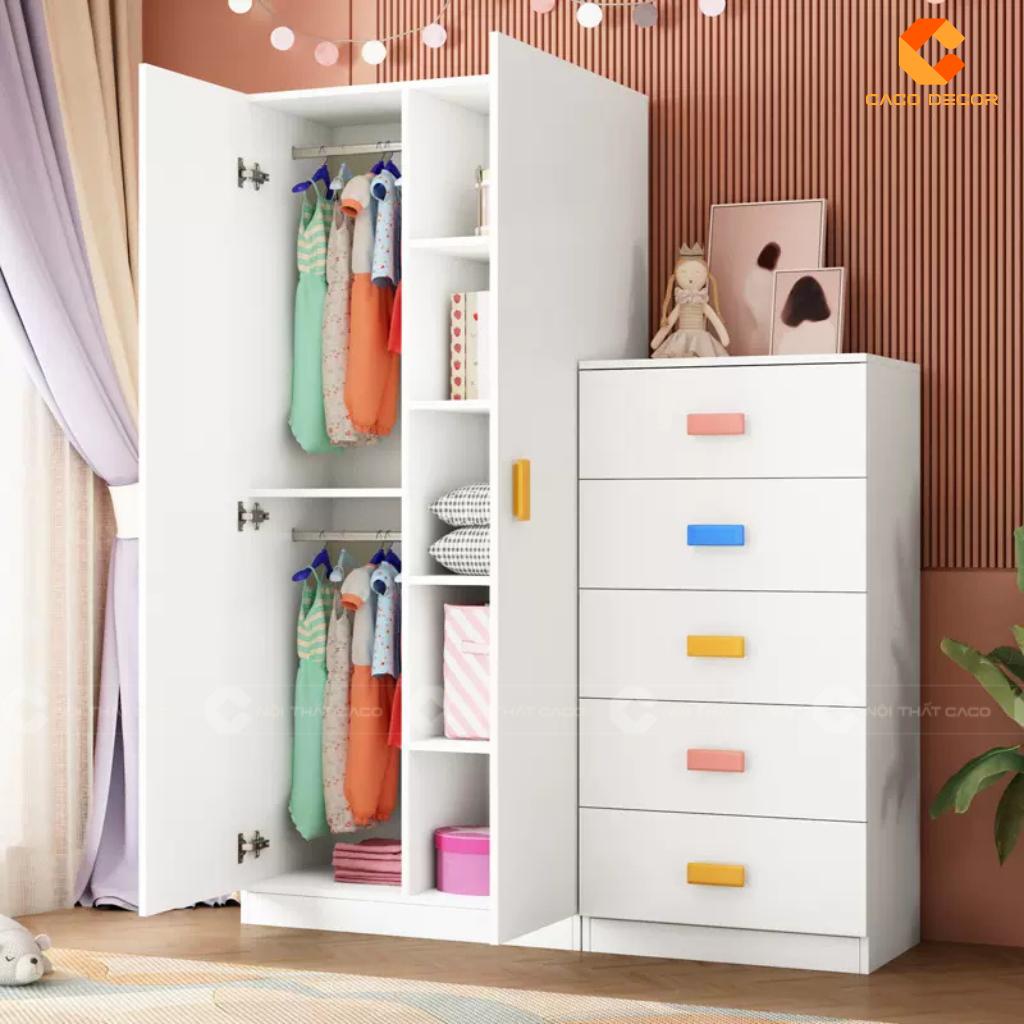 4 Mẹo Bố Trí Tủ Quần Áo Trẻ Em Hiện Đại Cho Phòng Ngủ Nhỏ 13