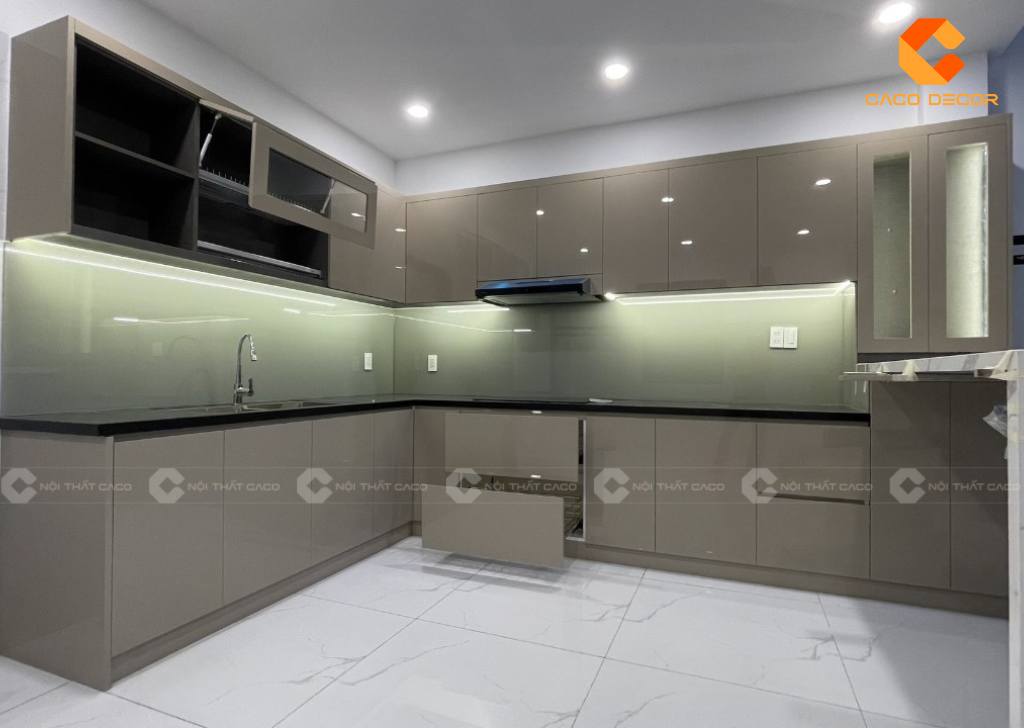Tủ Bếp Acrylic Là Gì? Những Điều Nên Biết Về Tủ Bếp Acrylic 17