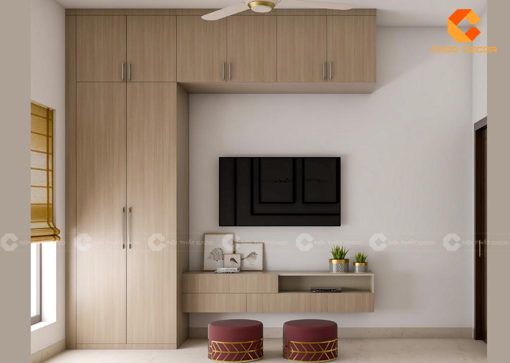 Mua Tủ Quần Áo Kết Hợp Kệ Tivi Uy Tín, Chất Lượng Ở Đâu? 9