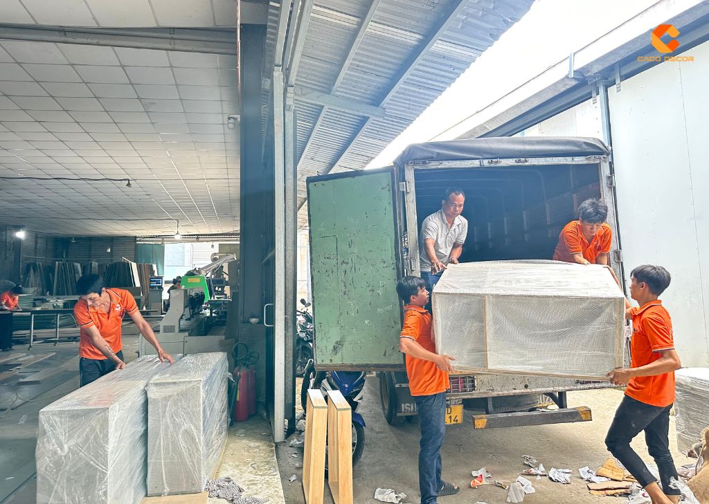 CaCo thông báo điều chỉnh phí vận chuyển lắp đặt