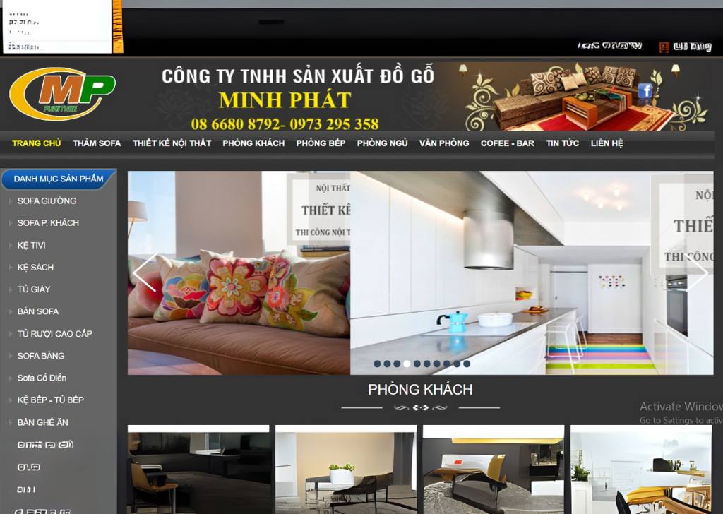 Nội Thất Minh Phát chuyên cung cấp mặt hàng nhỏ có sẵn