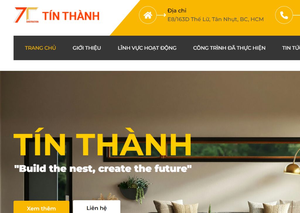 Xưởng Nội Thất Tín Thành phường Chánh Hưng