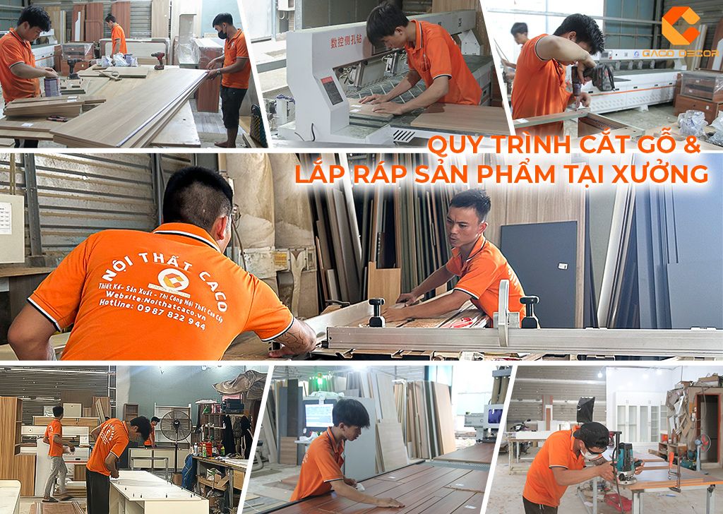 Sản phẩm được gia công trực tiếp tại xưởng