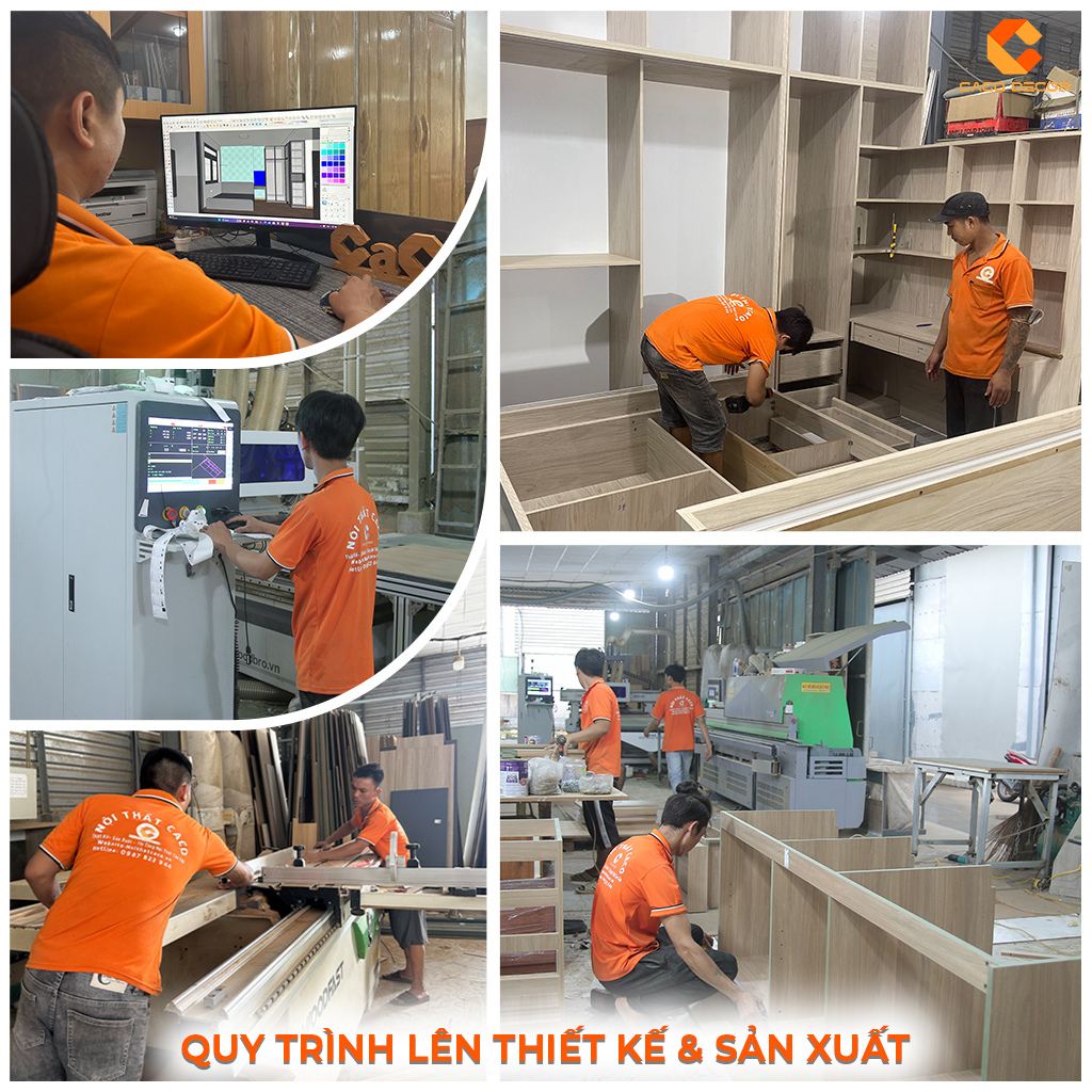 Quy trình gia công sản phẩm tại xưởng
