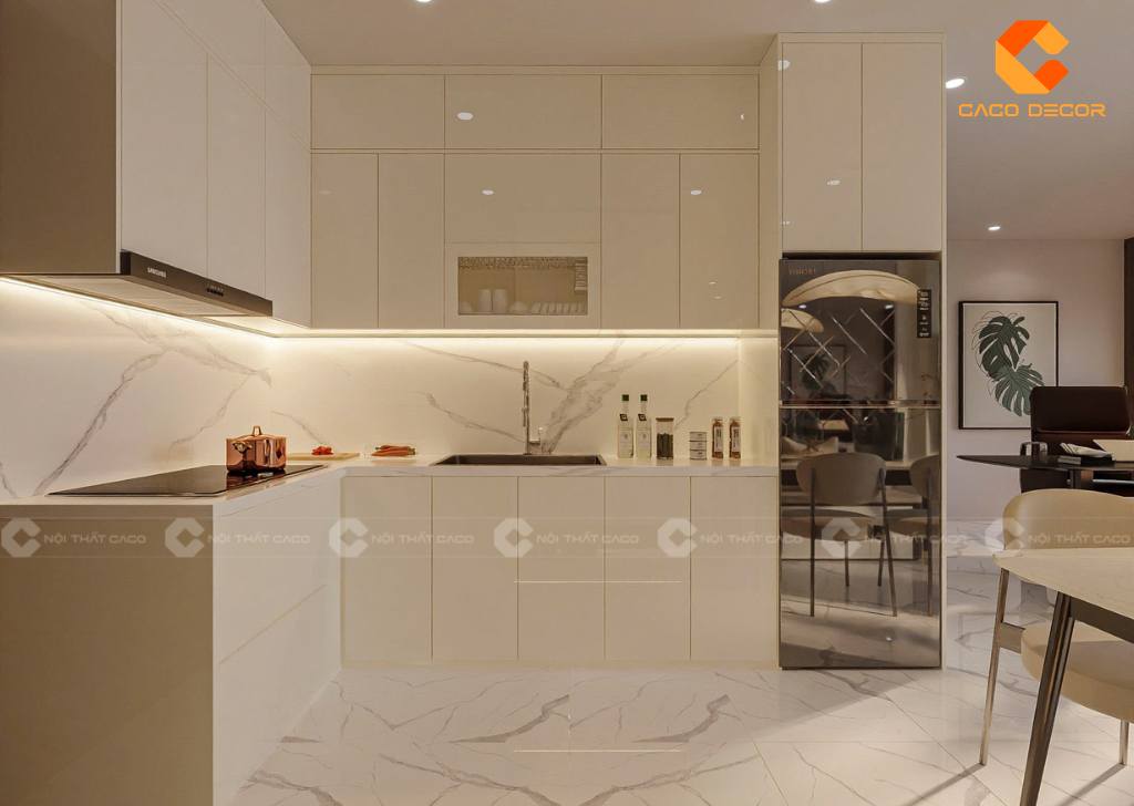 Tủ Bếp Acrylic Là Gì? Những Điều Nên Biết Về Tủ Bếp Acrylic 20