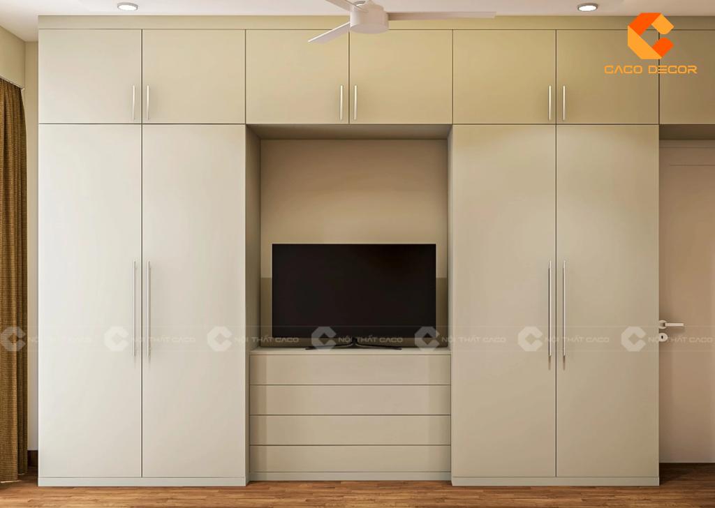 Mua Tủ Quần Áo Kết Hợp Kệ Tivi Uy Tín, Chất Lượng Ở Đâu? 12
